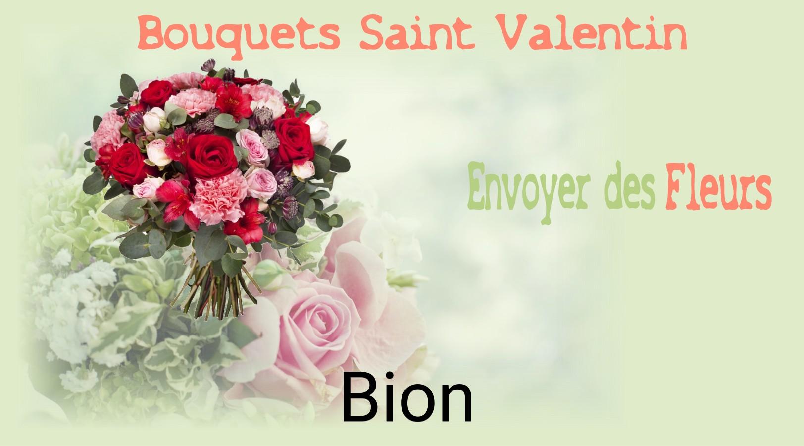 Roses de Saint-Valentin livrées à Bion